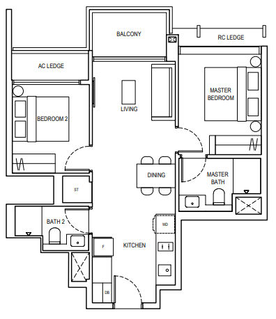 FloorPlans Image of the Tampines St 94 GLS
